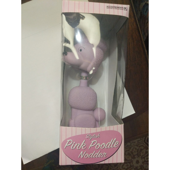 Pink Poodle Nodder Vtg 2002 w/ original box - Picture 8 of 9